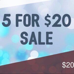 Pick 5 Preloved Items in My Closet for $20
